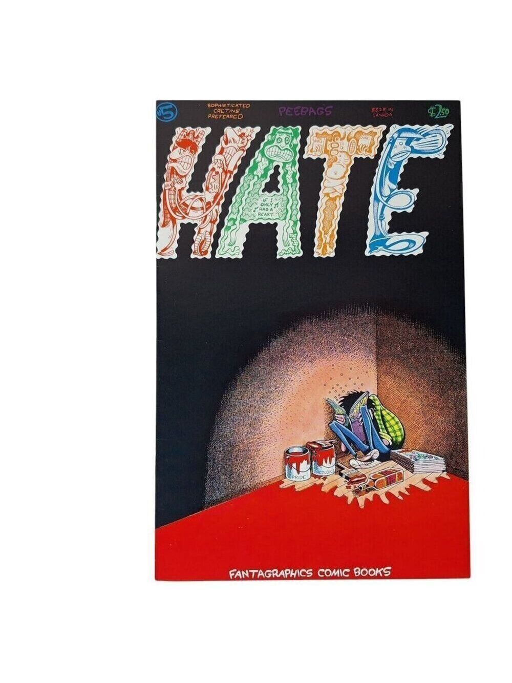 Fantagraphics Hate 5 1991 Comic Book Bagged Boarded